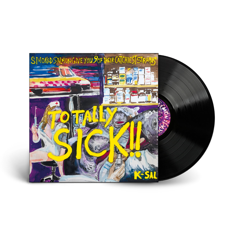 Smoked Salmon / Totally Sick!! LP Black Vinyl