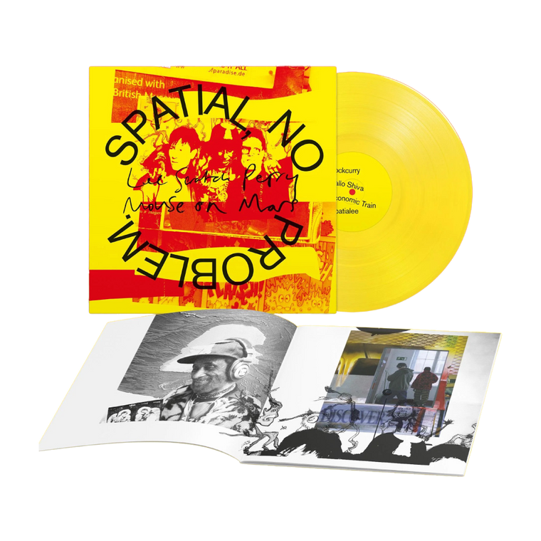 Lee 'Scratch' Perry & Mouse On Mars / Spatial, No Problem LP Yellow Vinyl