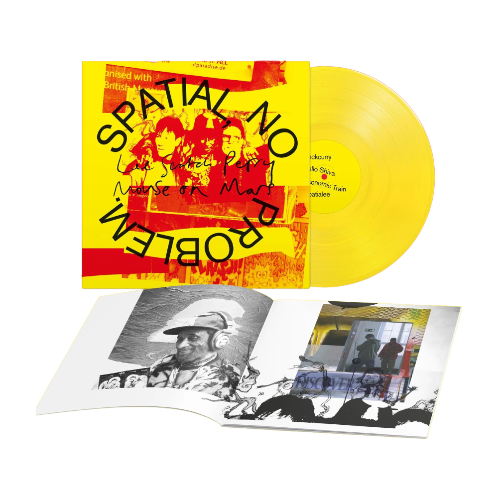 Lee 'Scratch' Perry & Mouse On Mars / Spatial, No Problem LP Yellow Vinyl ***PRE-ORDER***