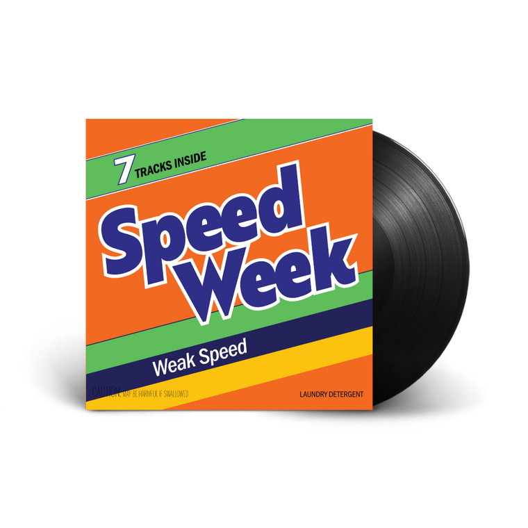 Speed Week / Weak Speed 12" Black Vinyl