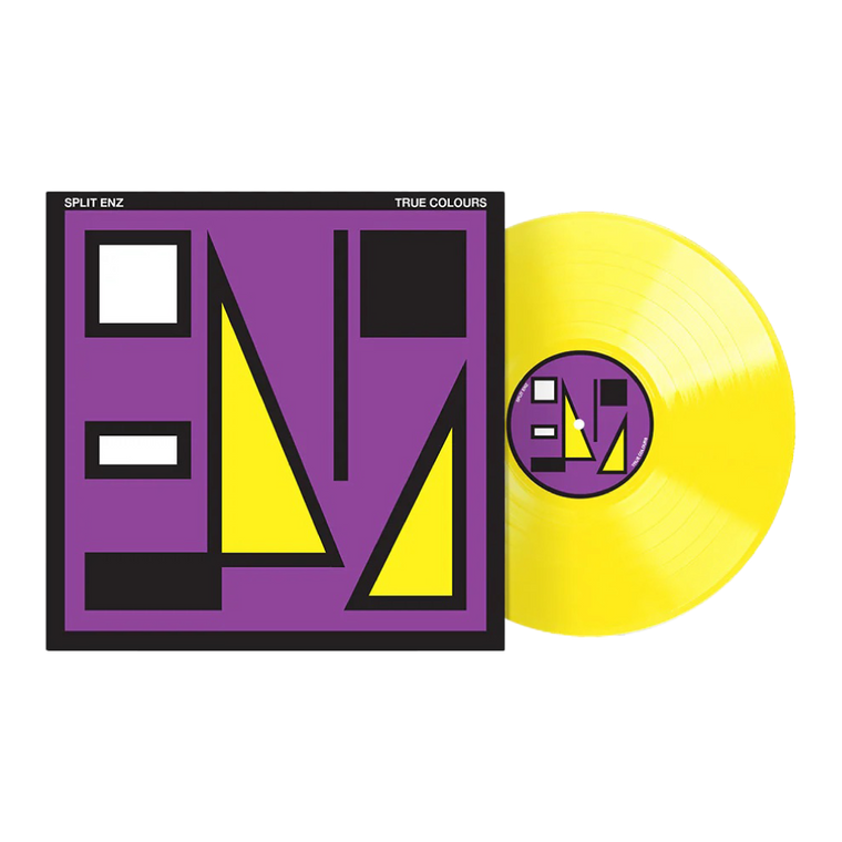 Split Enz / True Colours 40th Anniversary Mix LP Yellow Vinyl