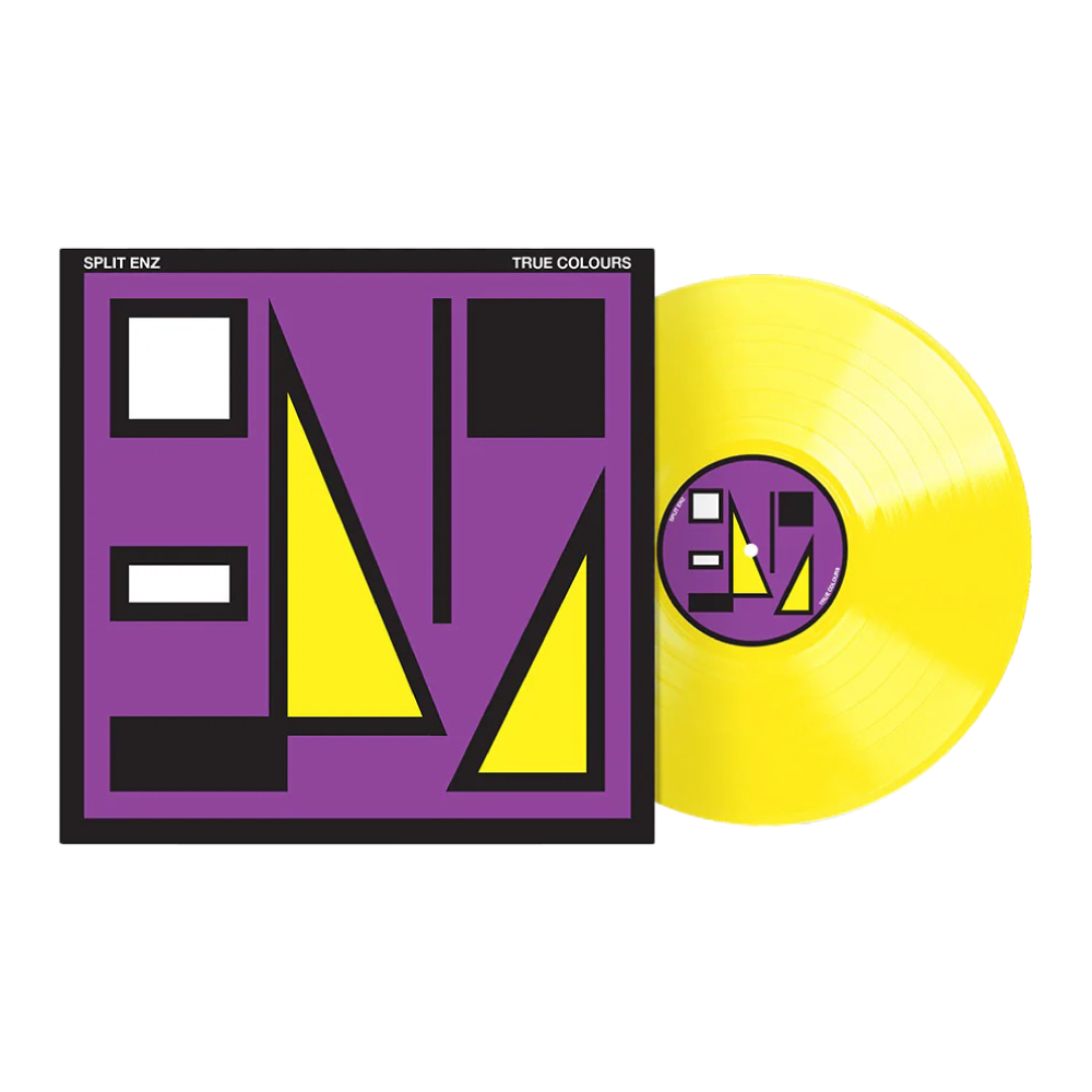 Split Enz / True Colours 40th Anniversary Mix LP Yellow Vinyl