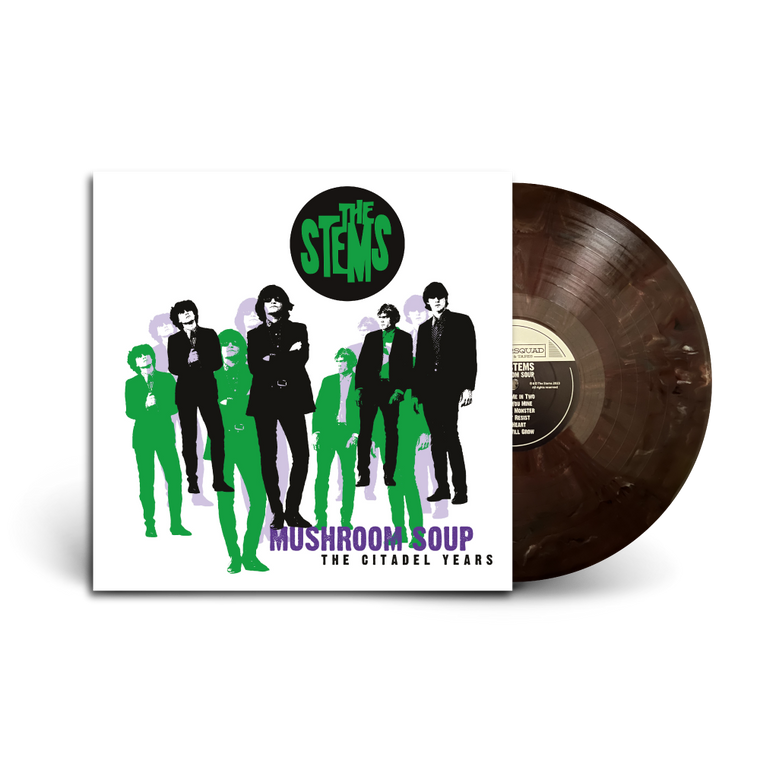 The Stems / Mushroom Soup LP Very Limited Edition Mushroom Recycled Vinyl