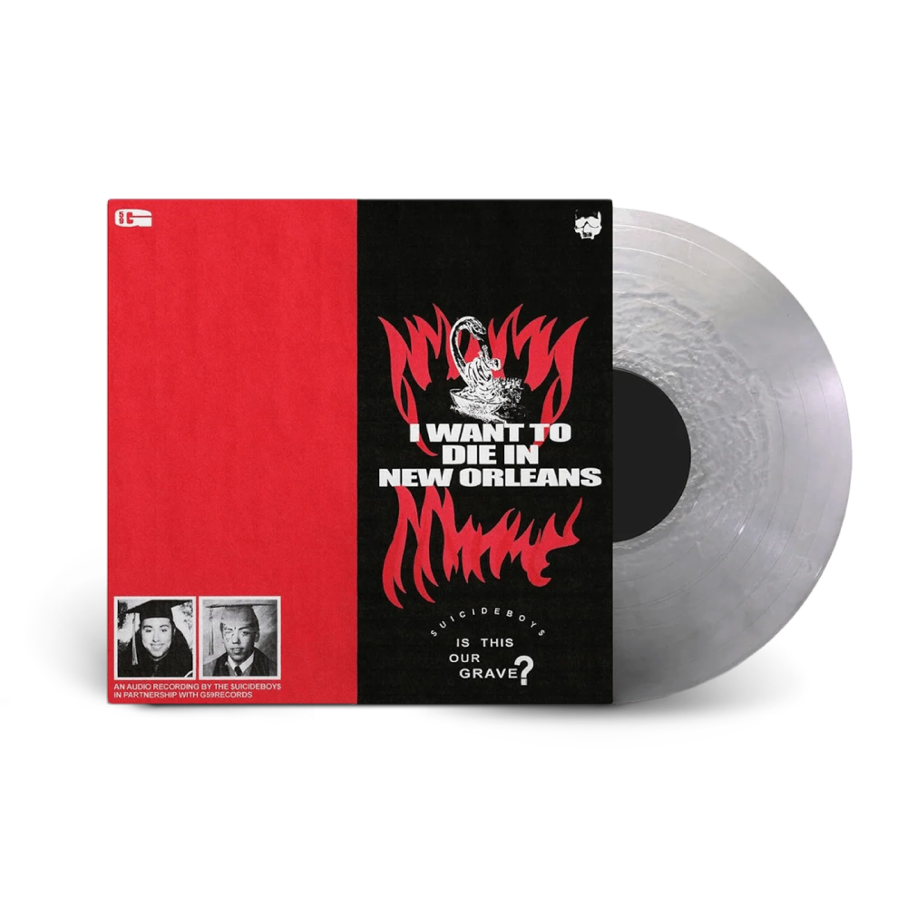 $uicideboy$ / I Want To Die In New Orleans LP Silver Vinyl