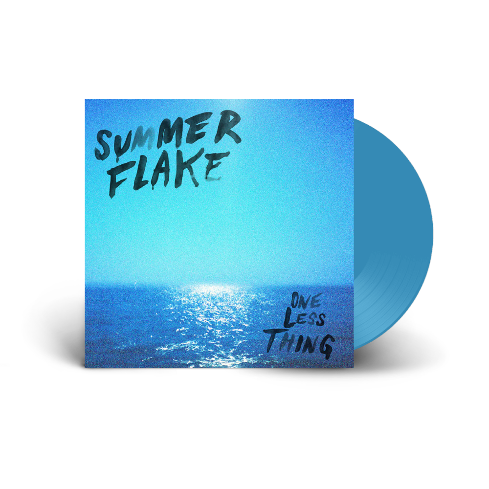 Summer Flake / One Less Thing LP Blue Vinyl