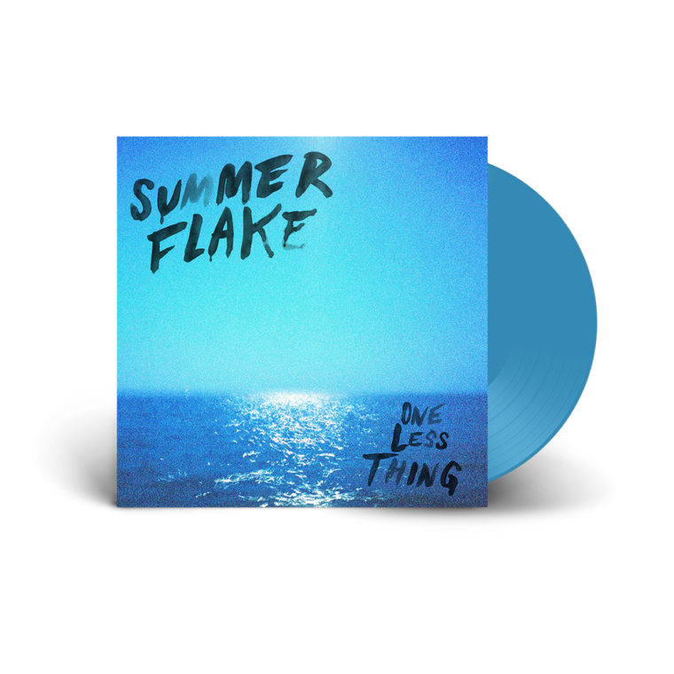 Summer Flake / One Less Thing LP Blue Vinyl
