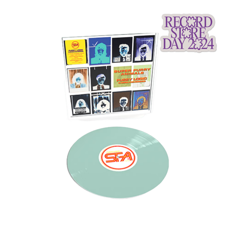 Super Furry Animals / Fuzzy Logic (B-Sides & Besides) LP Green Bottle Coloured Vinyl RSD 2024