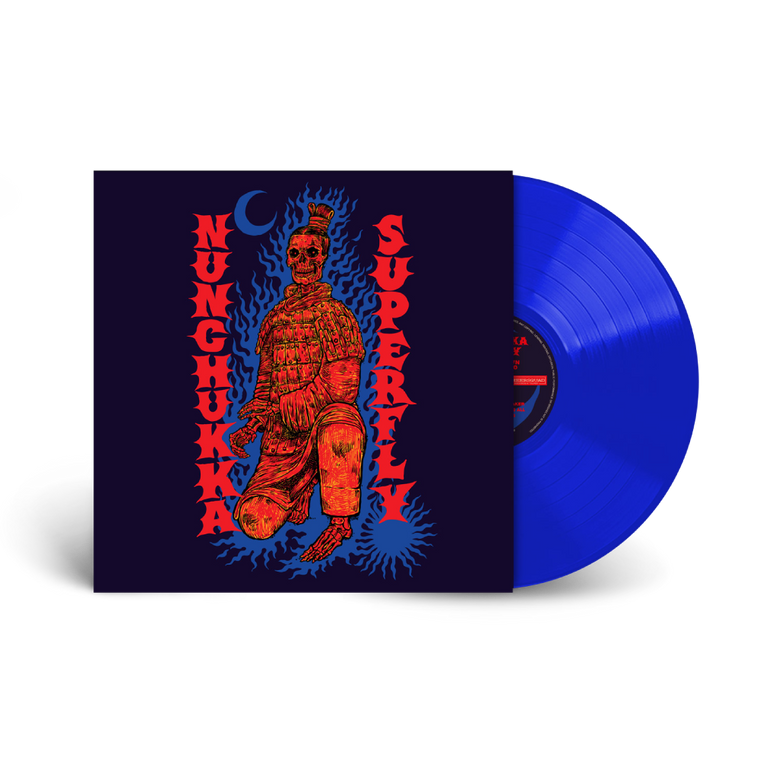 Nunchukka Superfly / If You Go Down I Go Down Too LP Opaque Navy Blue Vinyl