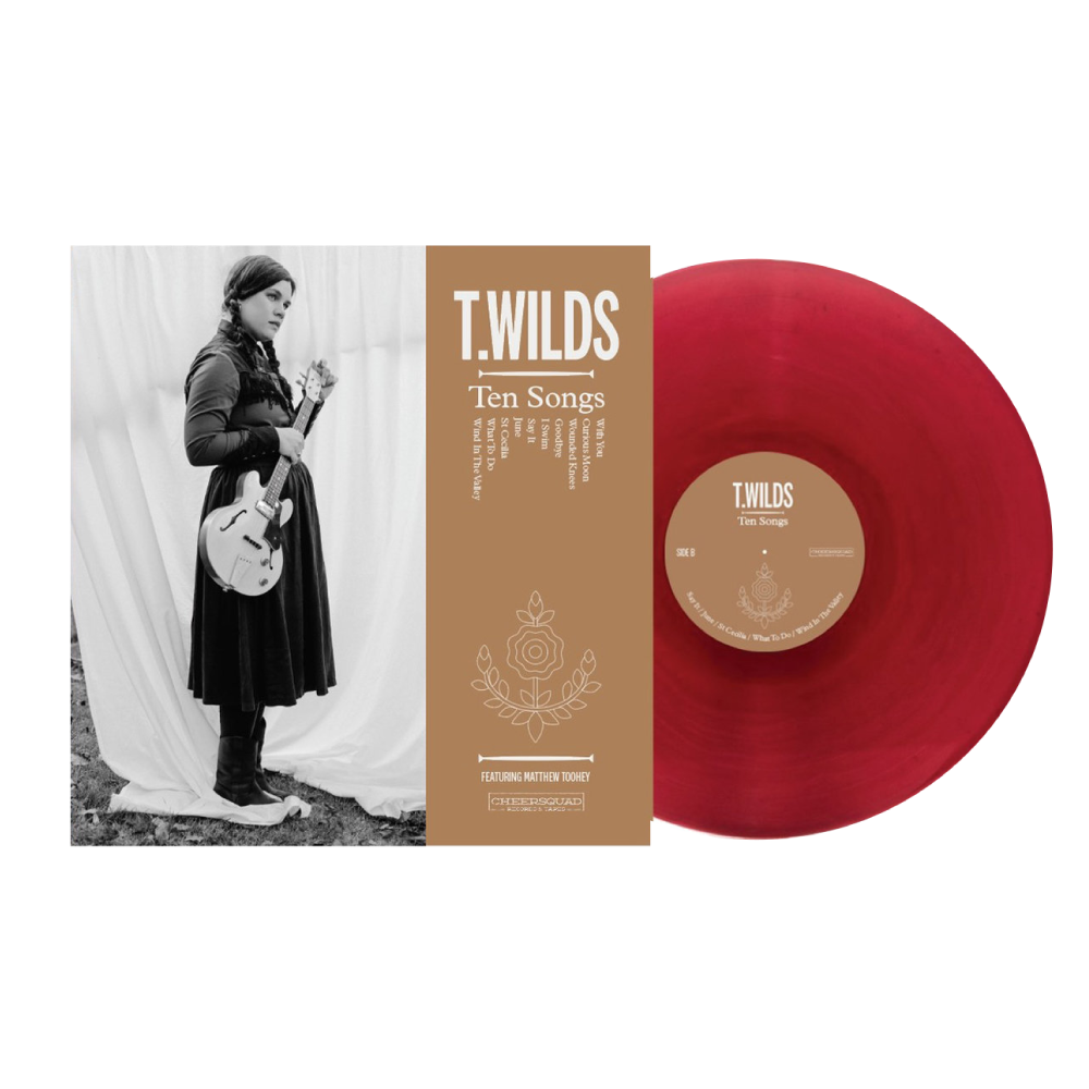 T. Wilds / Ten Songs LP Limited Edition Red Vinyl