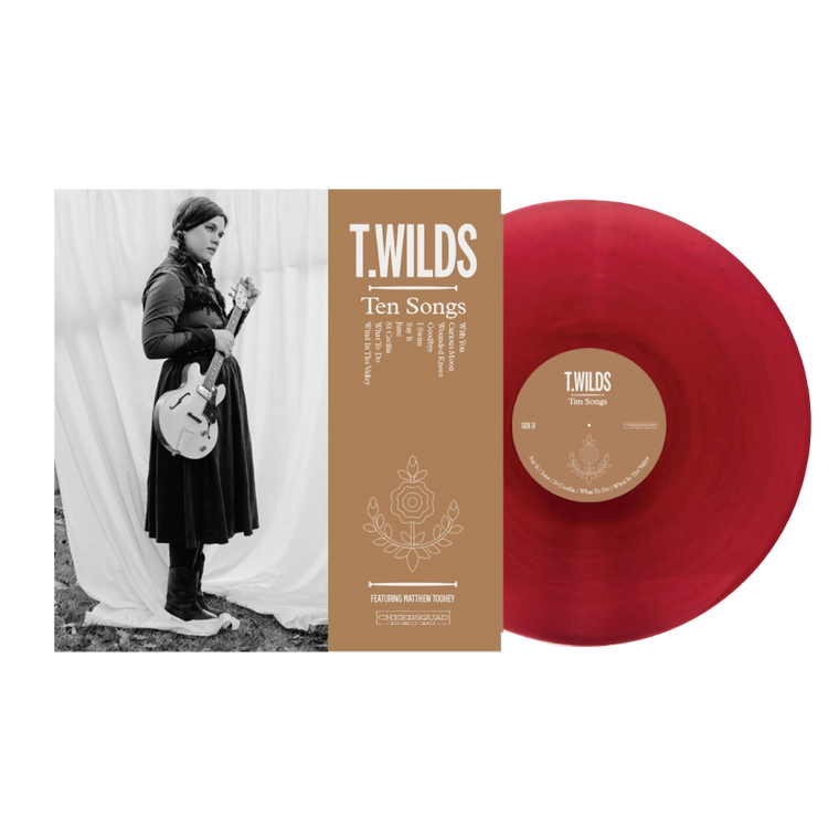 T. Wilds / Ten Songs LP Limited Edition Red Vinyl