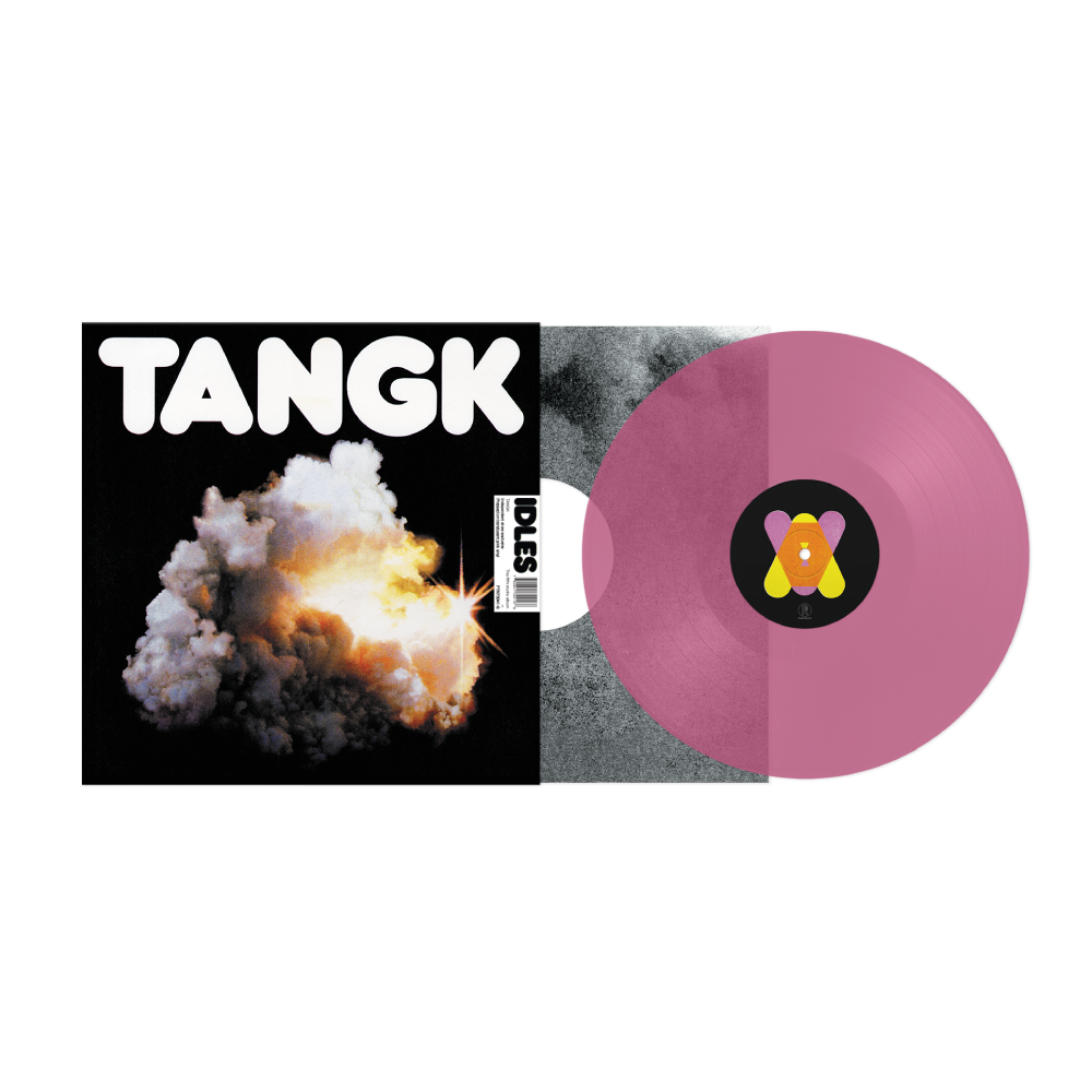 IDLES / Tangk LP Translucent Pink Vinyl