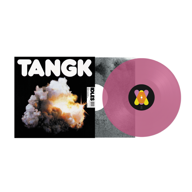 IDLES / Tangk LP Translucent Pink Vinyl