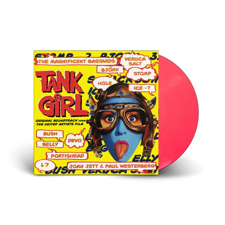 Tank Girl / Soundtrack LP 30th Anniversary Neon Coral Vinyl ***PRE-ORDER***