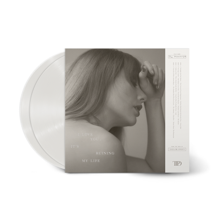 Taylor Swift / The Tortured Poets Department 2xLP Ghosted White Vinyl ***PRE-ORDER***
