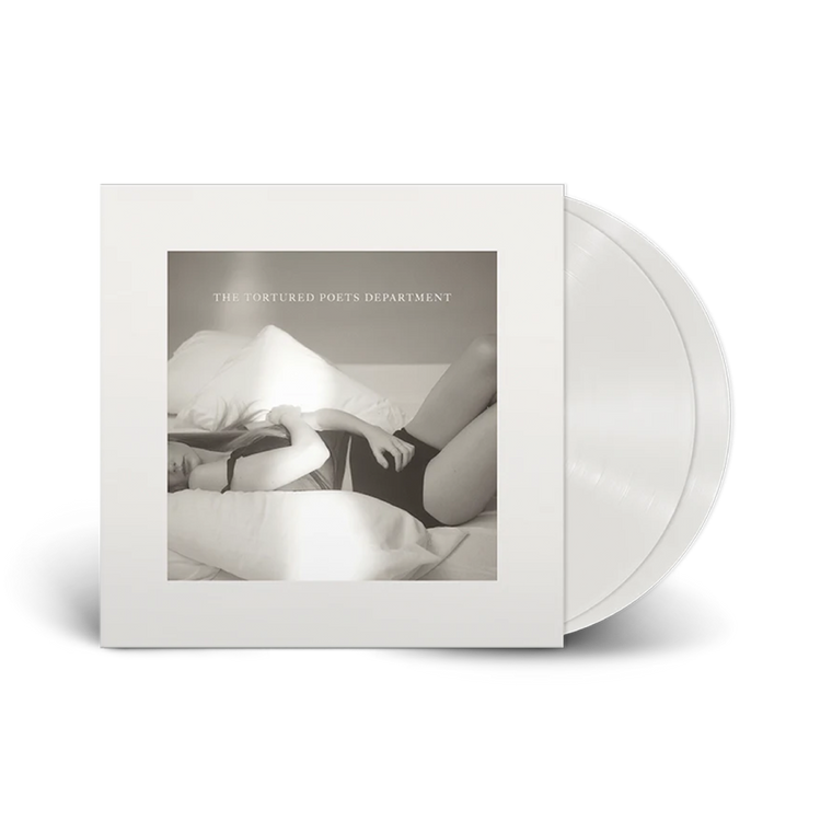 Taylor Swift / The Tortured Poets Department 2xLP Ghosted White Vinyl