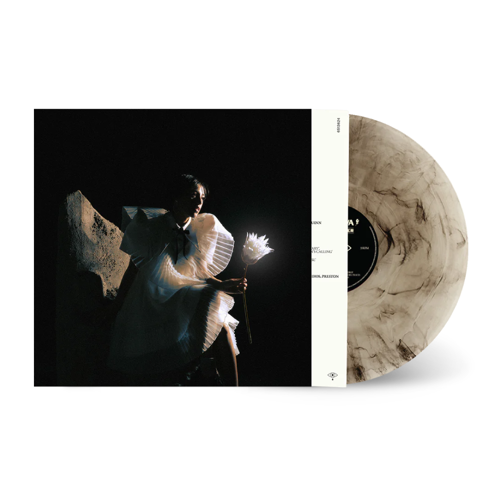 Telenova / Time Is A Flower LP Clear Black Marble Vinyl