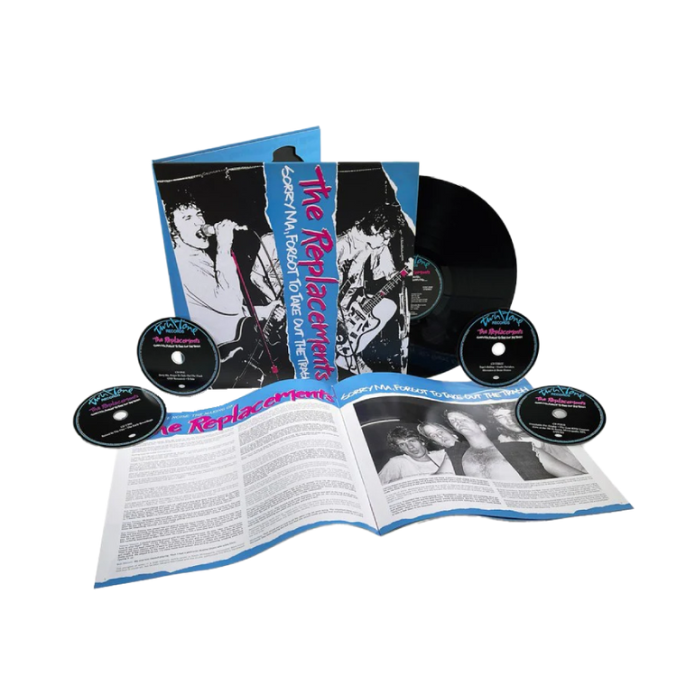 The Replacements / Sorry Ma, Forgot To Take Out The Trash LP Vinyl + 4xCD Box Set