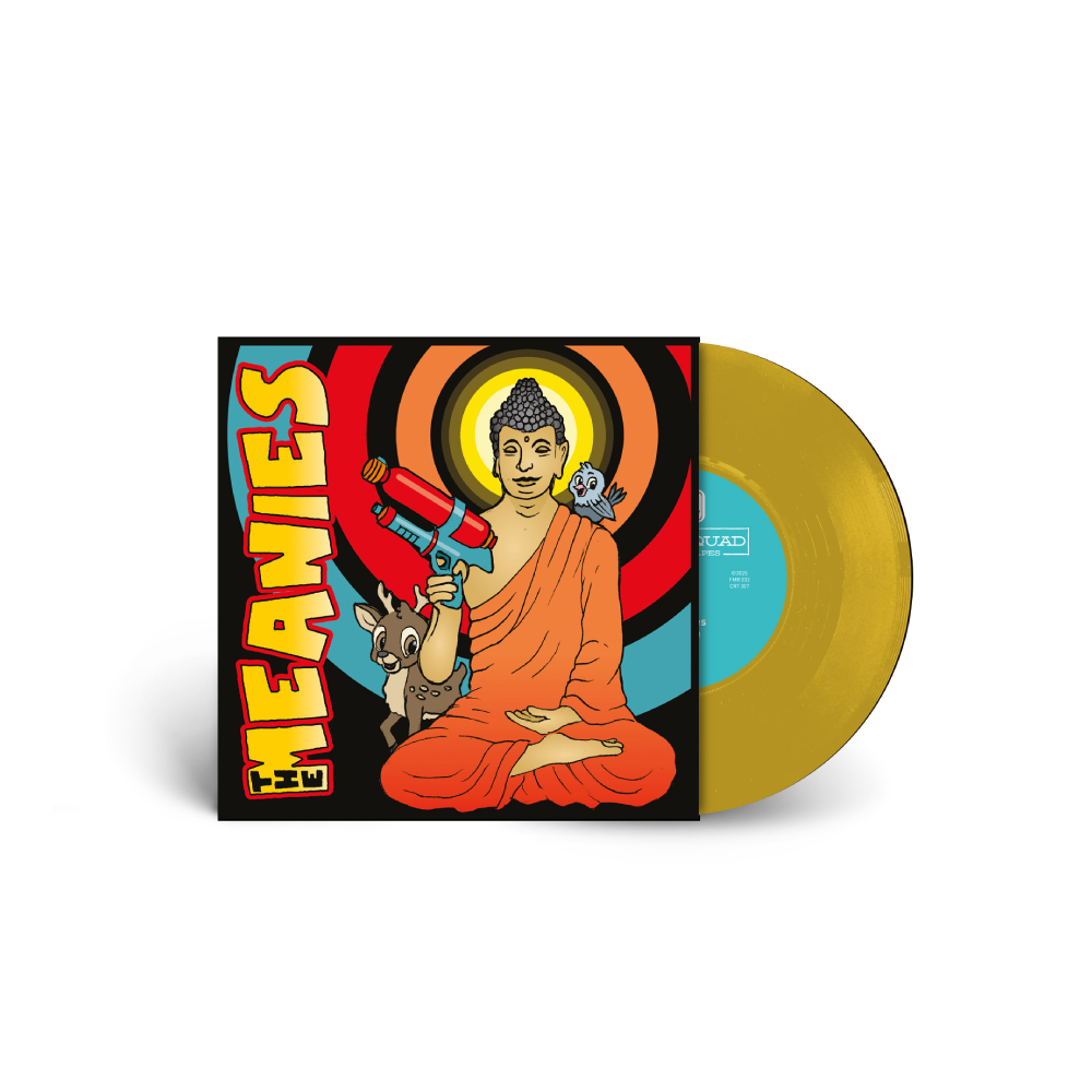 The Meanies / Shutdown 7" Gold Vinyl