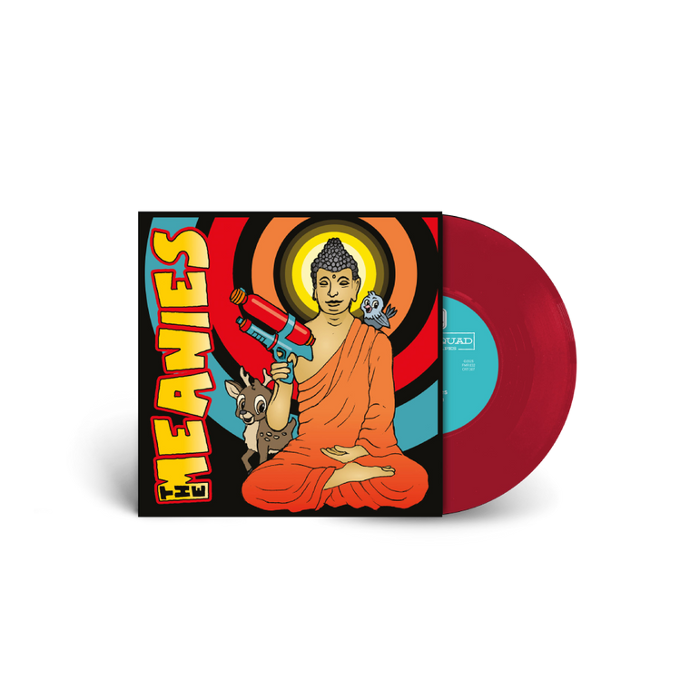 The Meanies / Shutdown 7" Translucent Red Vinyl