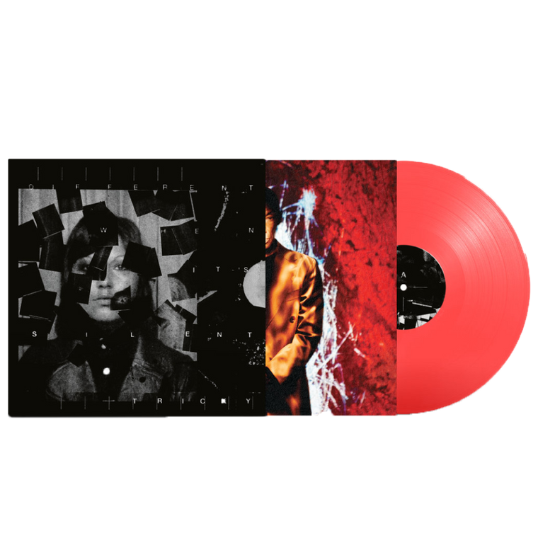Tricky / Different When It's Silent LP Translucent Red Vinyl