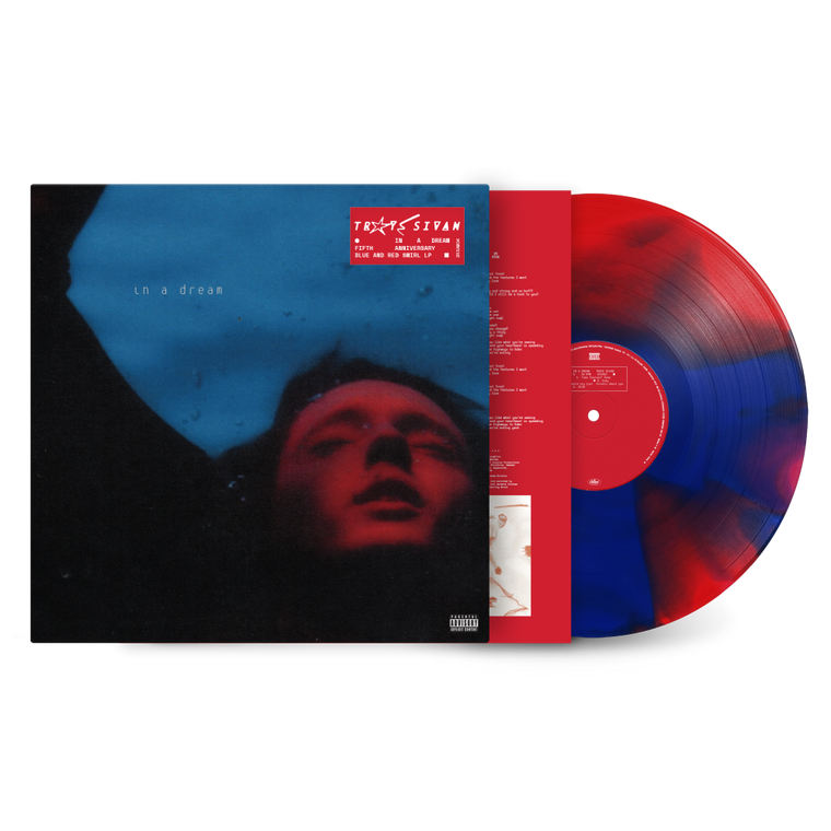 Troye Sivan / In A Dream LP 5th Anniversary Red & Blue Swirl Vinyl