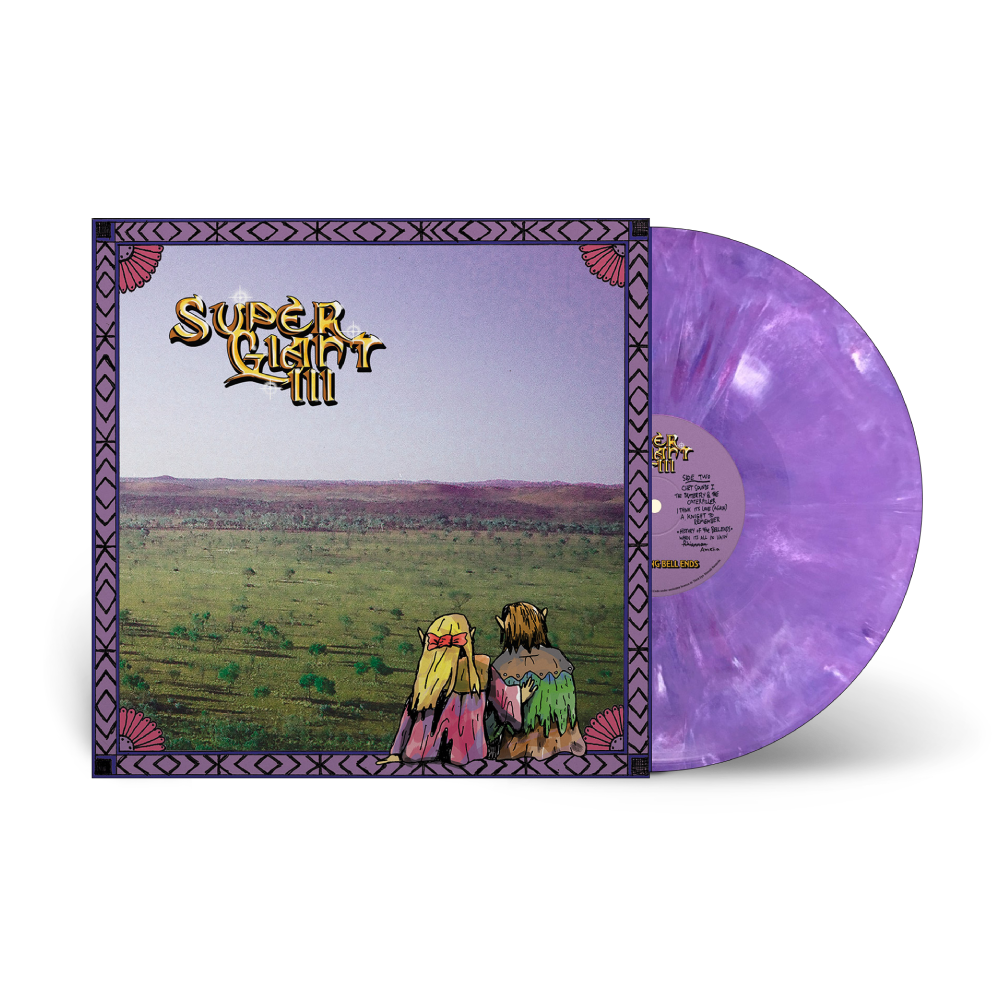 The Uplifting Bell Ends / Super Giant III LP Purple Vinyl