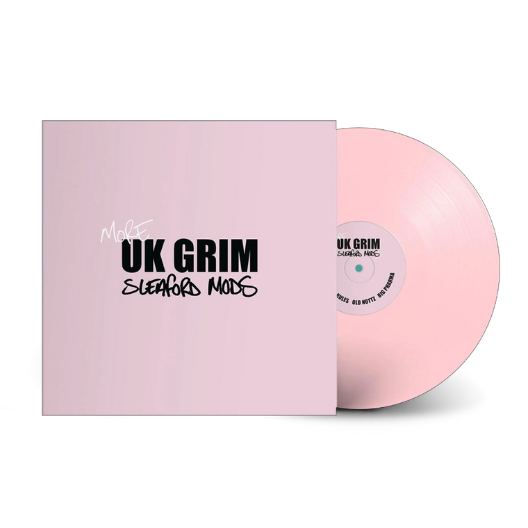 Sleaford Mods / More UK Grim LP Pink Vinyl