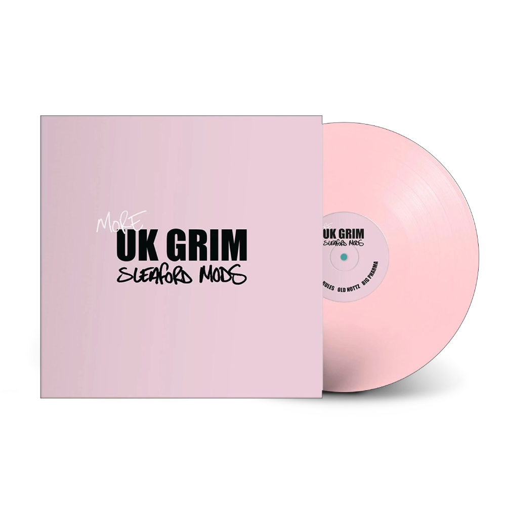 Sleaford Mods / More UK Grim LP Pink Vinyl