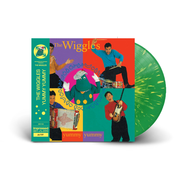 The Wiggles / Yummy Yummy LP Dorothy The Dinosaur Splatter Version Vinyl RSD 2024