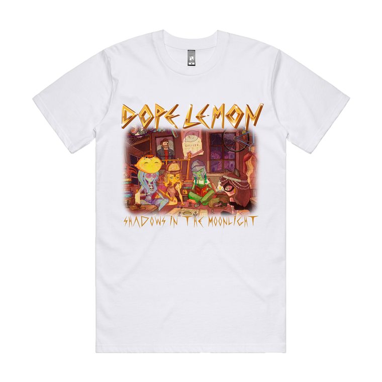 Dope Lemon / Shadows In The Moonlight / White T-Shirt /  Rose Pink Cadillac Digital Download Bundle