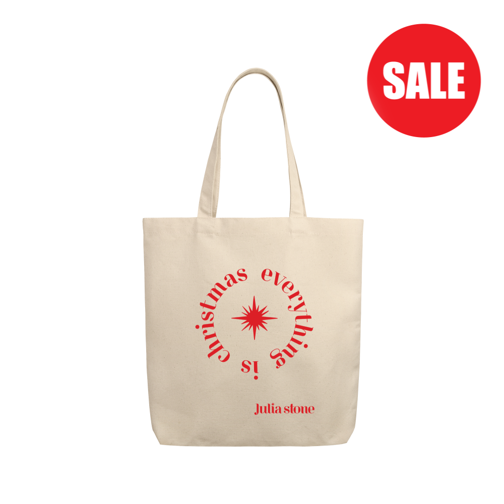 Everything is Christmas / Natural Tote Bag