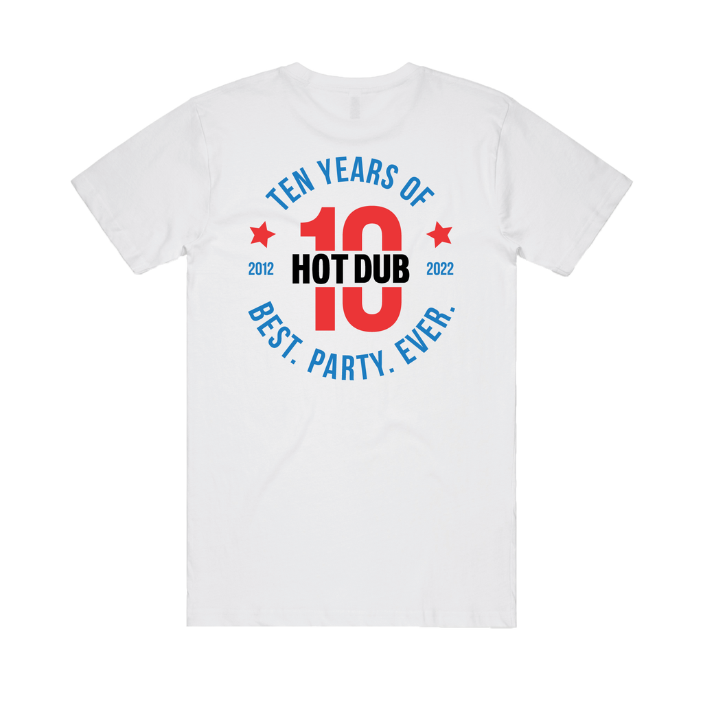 10 Years / White T-Shirt