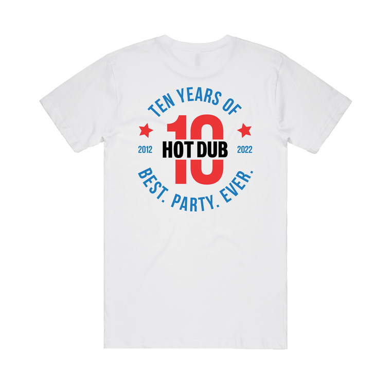 10 Years / White T-Shirt