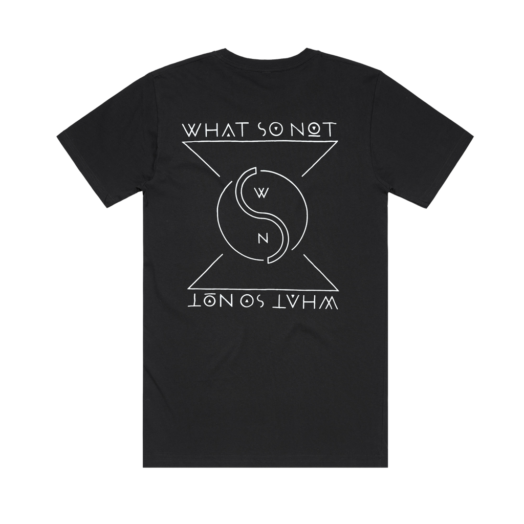 What So Not / What So Not x Zanerobe Black T-shirt