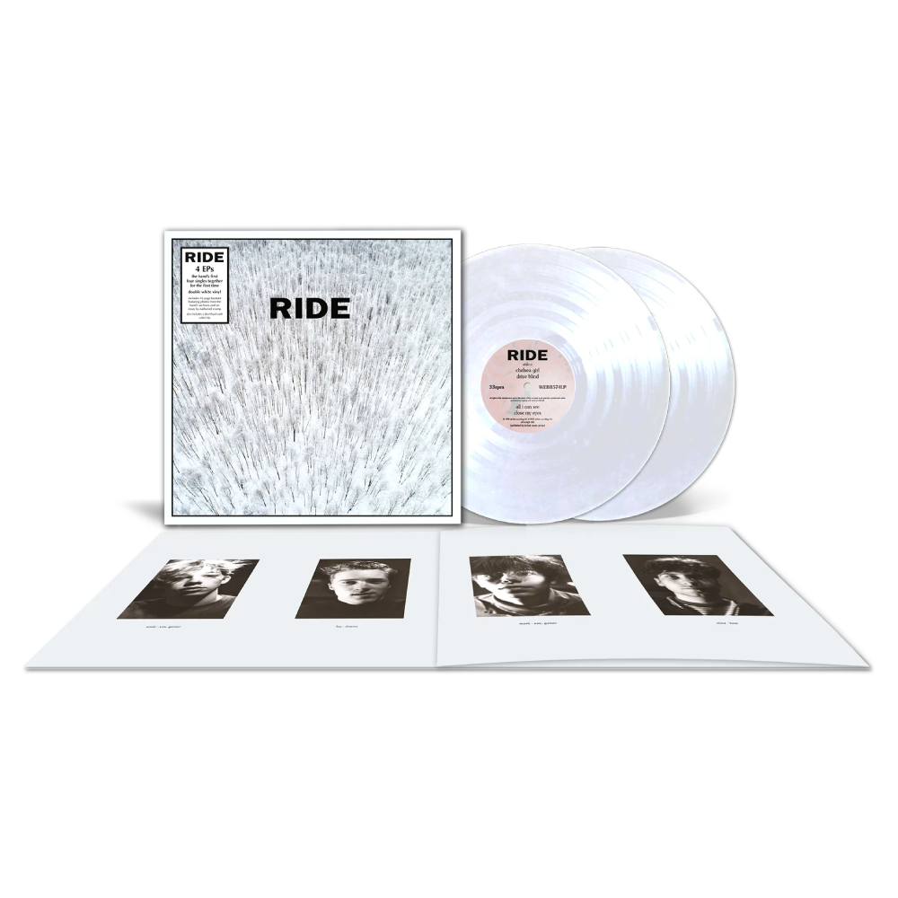 Ride / 4 EPs 2xLP White Vinyl