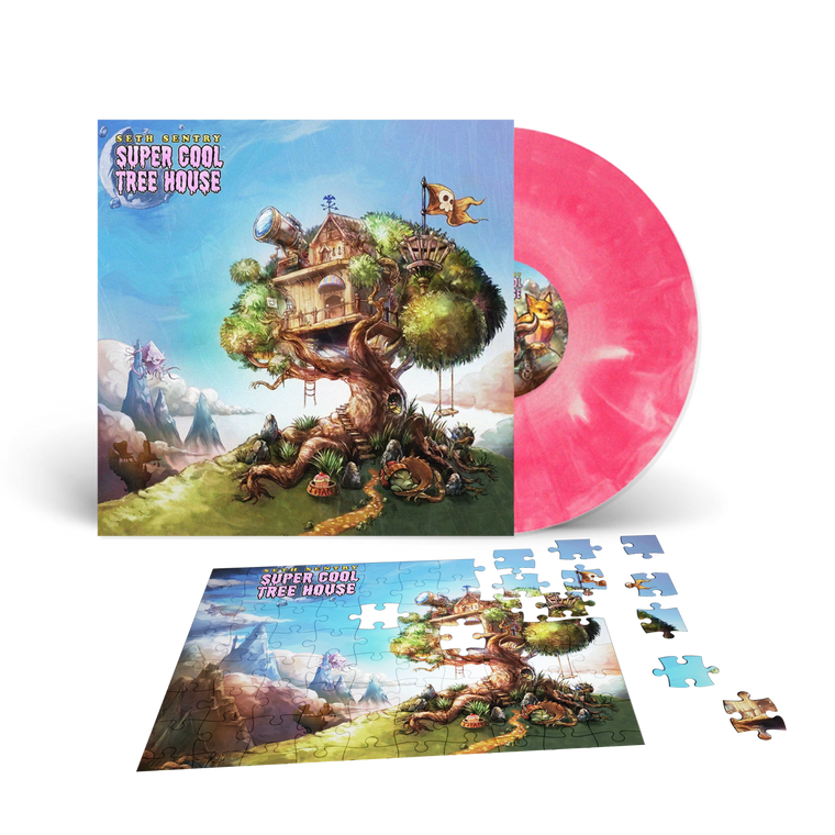 Seth Sentry / Super Cool Tree House / Pink Slime Vinyl + Puzzle Bundle