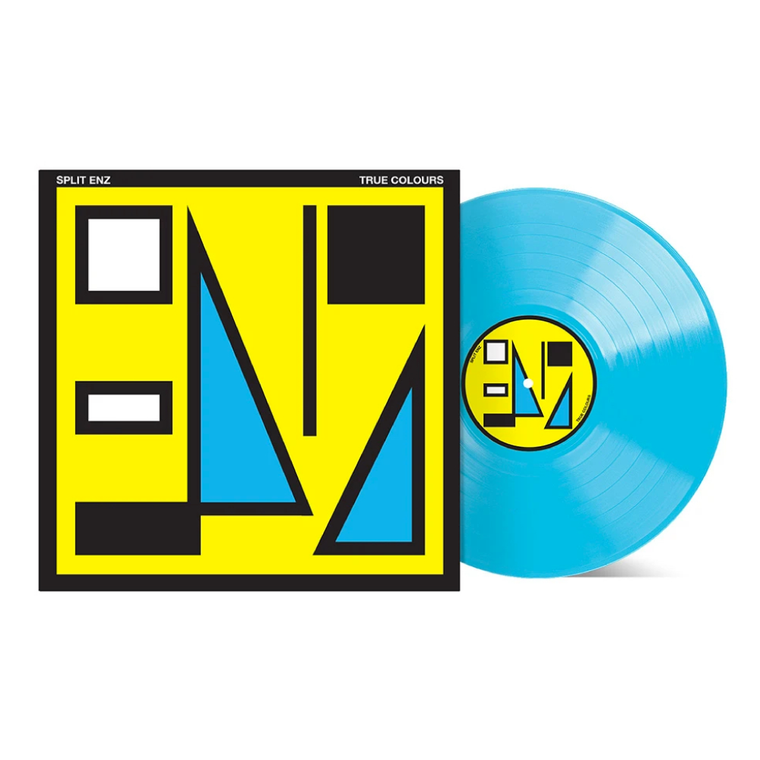 Split Enz / True Colours LP Blue Vinyl