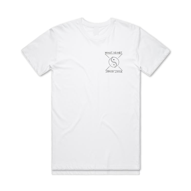 What So Not / What So Not x Zanerobe White T-shirt