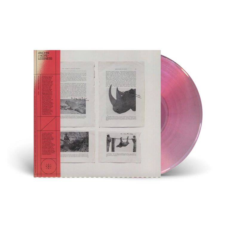 Anohni / Hopelessness LP Pink Glass Vinyl