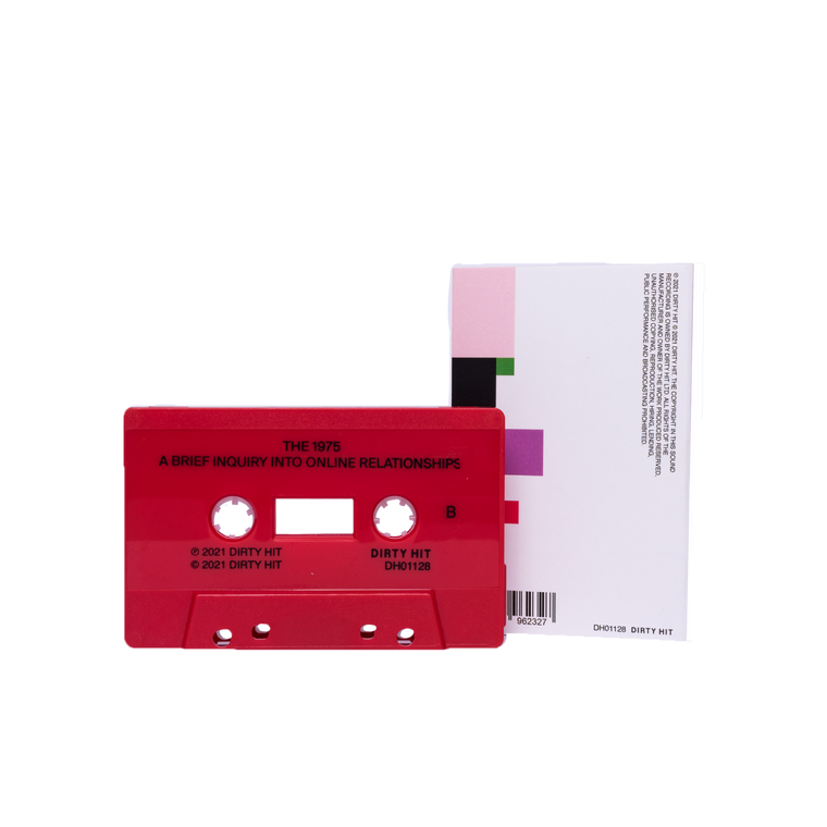 The 1975 / A Brief Inquiry Into Online Relationships Red Cassette Australian Only Exclusive