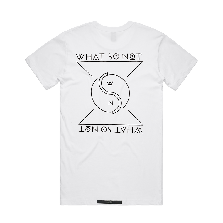 What So Not / What So Not x Zanerobe White T-shirt
