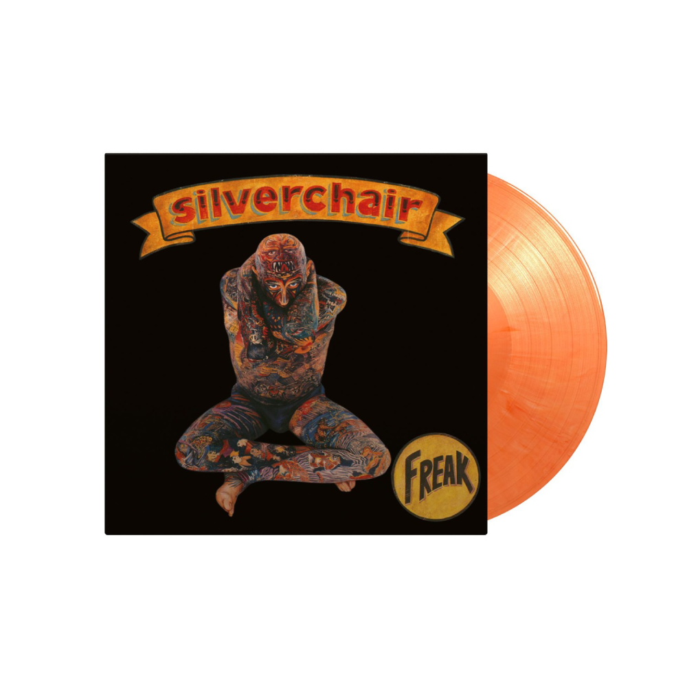 Silverchair / Freak 12" Orange & White Marble Vinyl