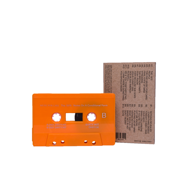 The 1975 / Notes On A Conditional Form Orange Cassette Australian Only Exclusive