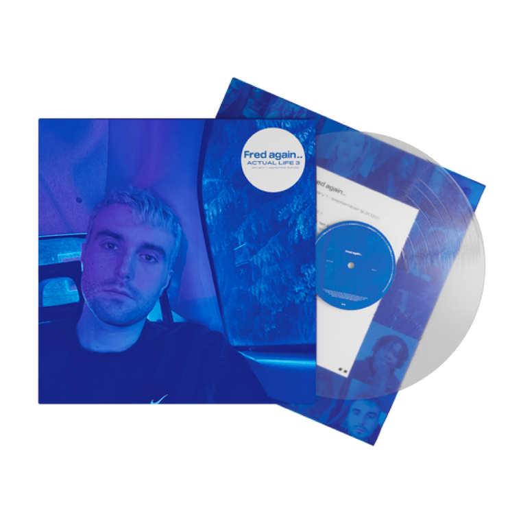 Fred again.. / Actual Life 3 (January 1 - September 9 2022) 2023 Reissue LP Clear Vinyl