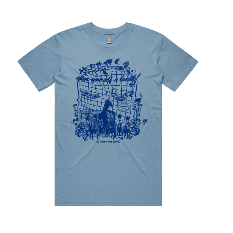 Kira Puru / Affirmations Blue T-Shirt