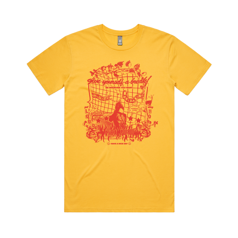 Kira Puru / Affirmations Yellow T-Shirt