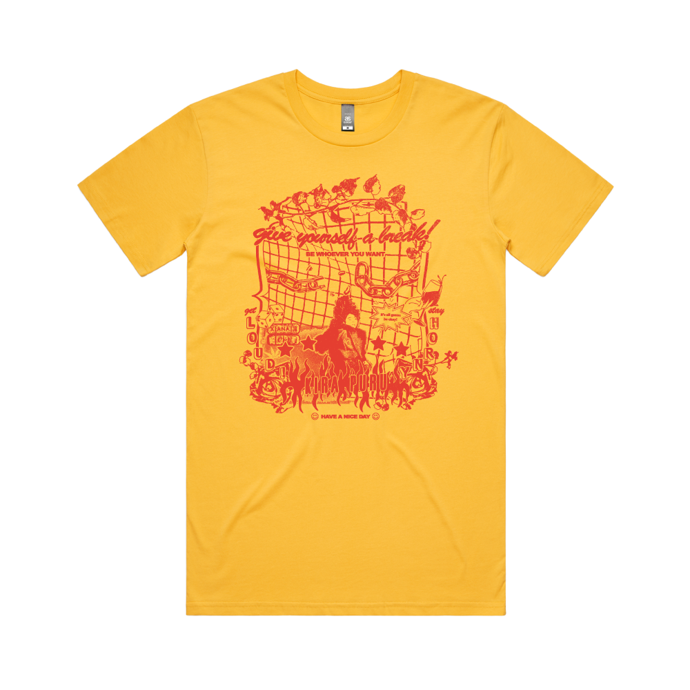 Kira Puru / Affirmations Yellow T-Shirt