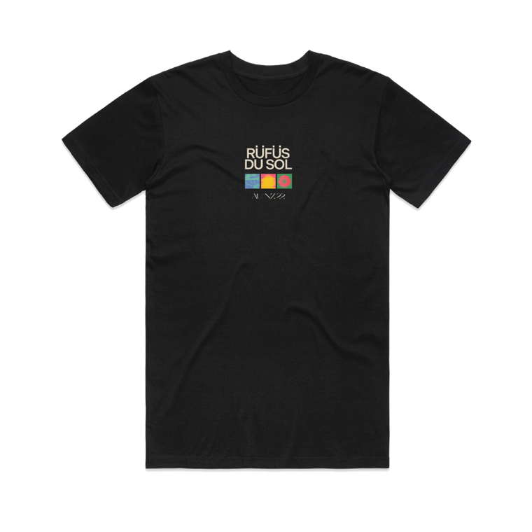 RÜFÜS  DU SOL / ANZ Cities Tour Black T-Shirt