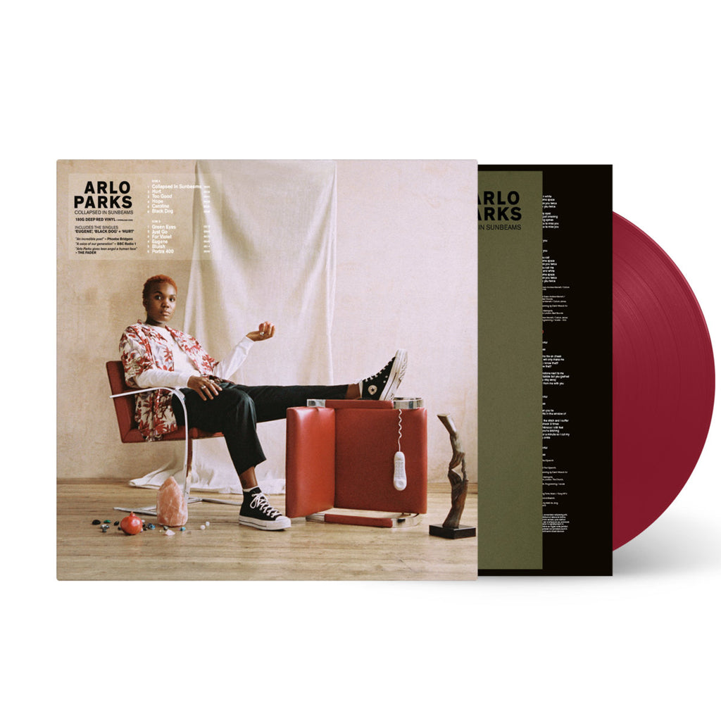 Arlo Parks / Collapsed In Sunbeams LP 180gram Deep Red Vinyl