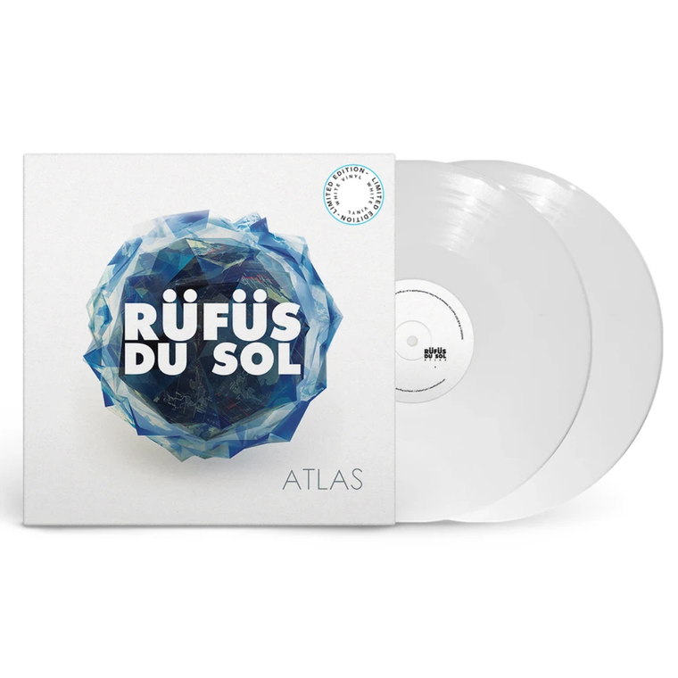 RÜFÜS DU SOL / Atlas 2xLP Limited Edition White Vinyl ***DAMAGED SLEEVE***